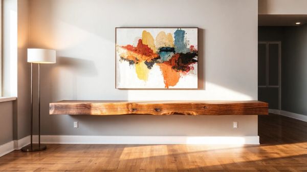 Découvrez un porte manteau bois flotté inspiré de l'art